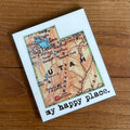 Utah Map Magnets and Key Chains