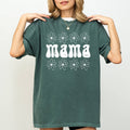 Mama, Retro, Daisy, 70s, Flowers, Mother, Mom Shirt