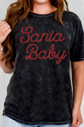 Santa Baby Mineral Graphic Tshirts