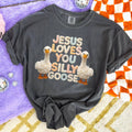 Faux Yarn Jesus Loves You, Silly Goose Tee