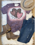 Love You More Bleached T-Shirt - Heartfelt & Trendy Tee