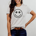 Nature Skiing Smiley Graphic Tee 235(Dtf)