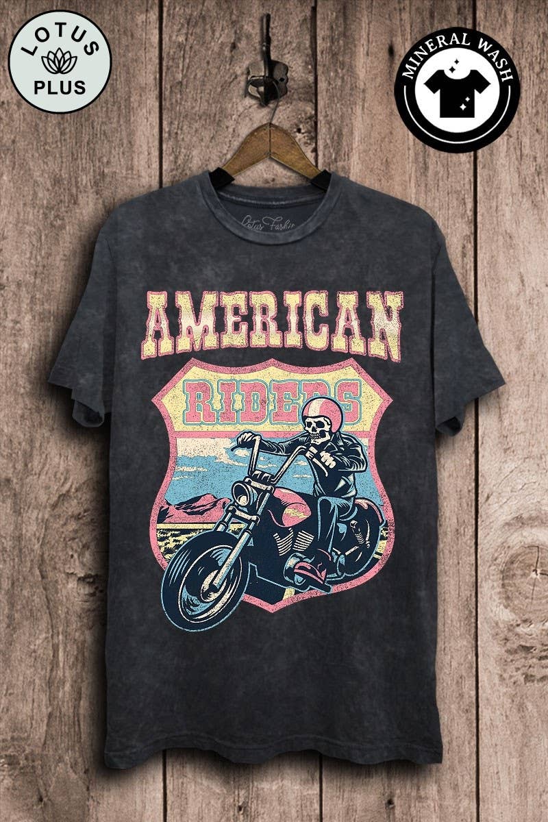 American Riders Graphic Top