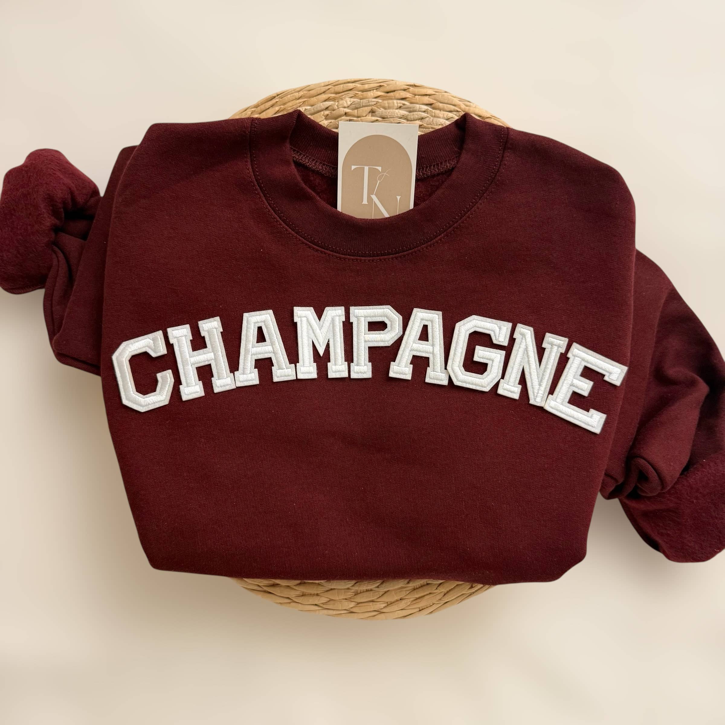 Champagne Sweatshirt, Champagne Lover Gift
