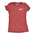 Love Script Women's T Shirt