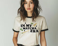 In My Matcha Era -  Cute Iced Matcha Ringer T-Shirt