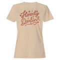 Howdy Darlin’ Western Women's T-Shirt Natural