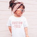Custom Toddler Tee with Your Name Location or Logo