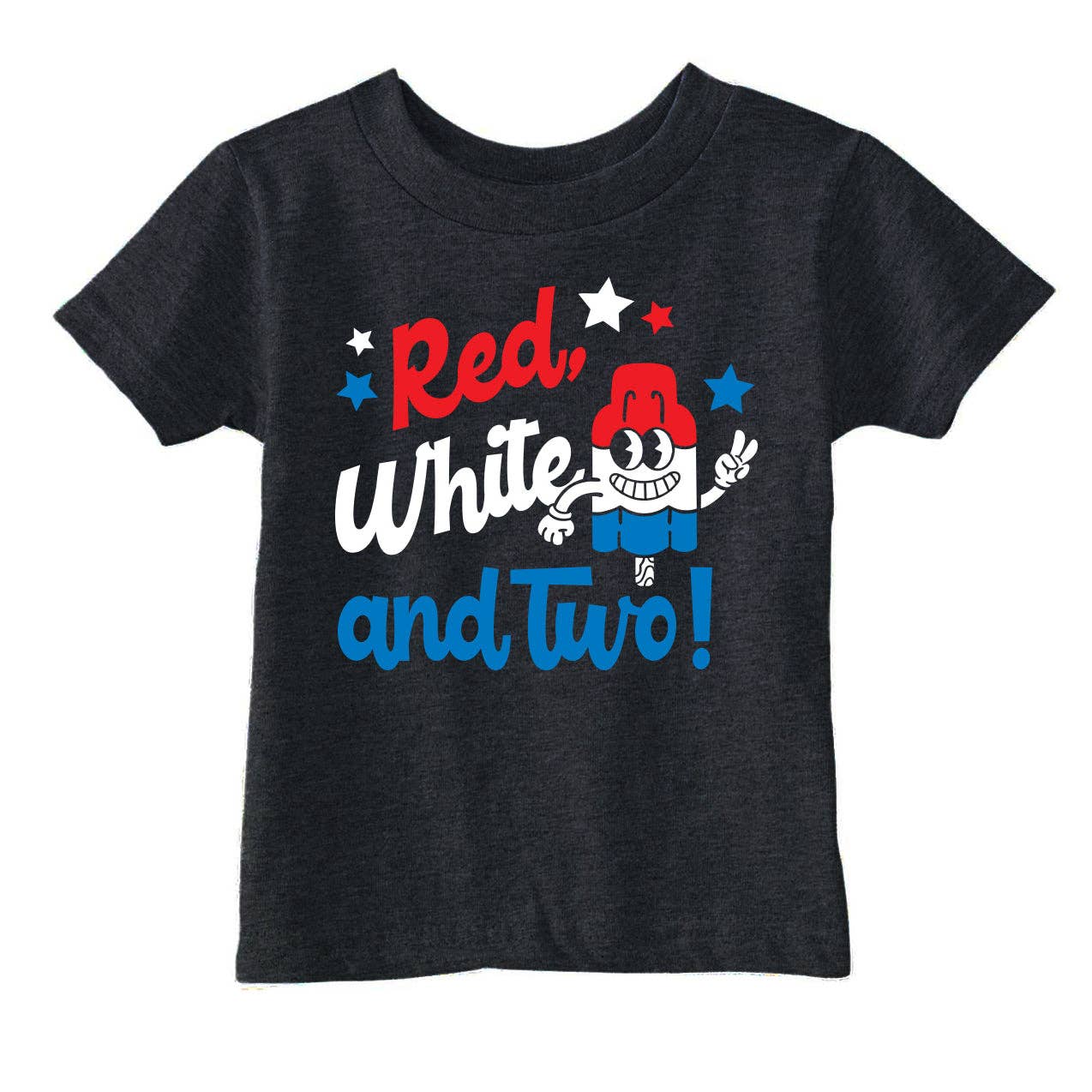 Red White and Two Toddler T Shirt