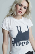 302413 - Cow Tippin' White Tee