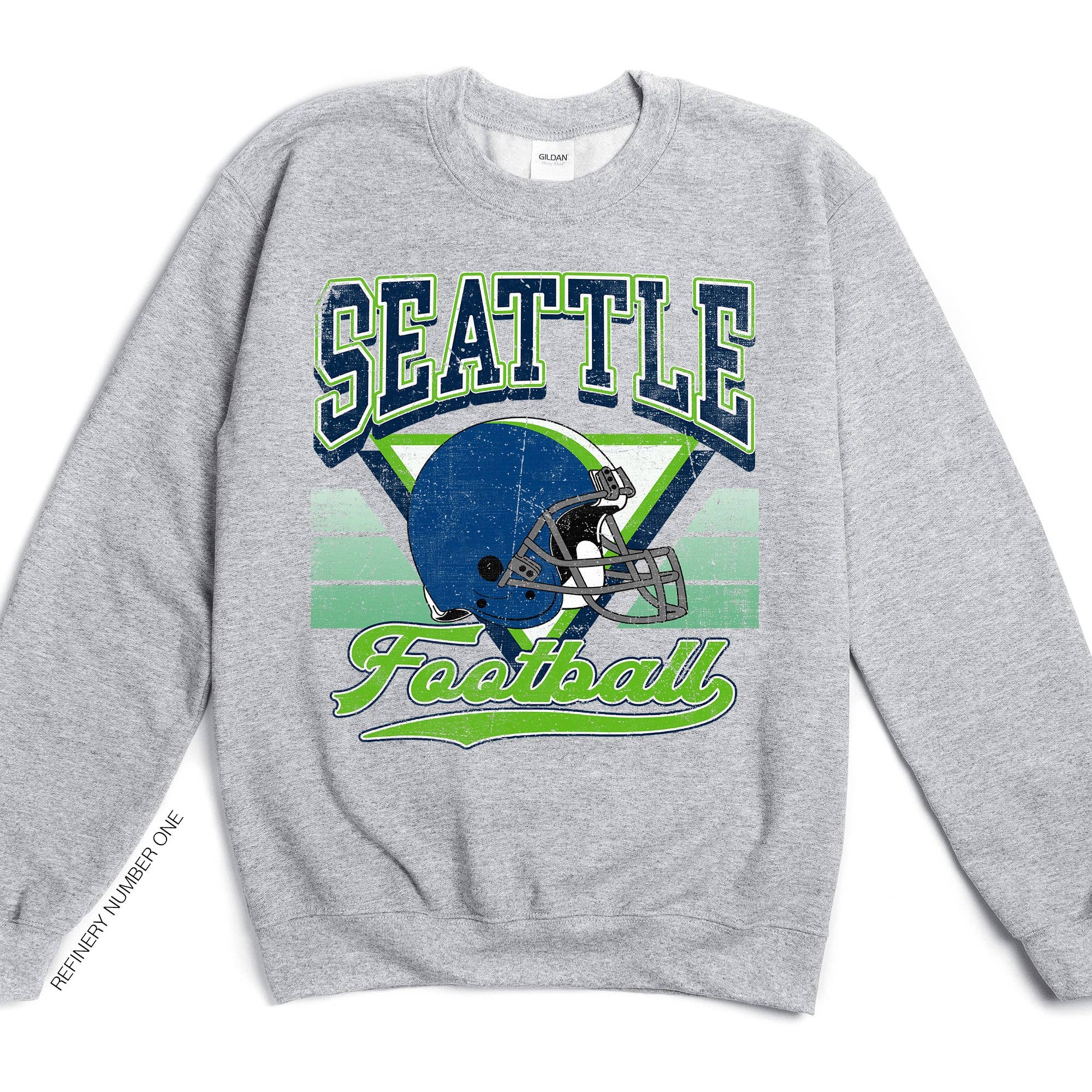 Seattle Football Season, Game Day, Sports Sweatshirt