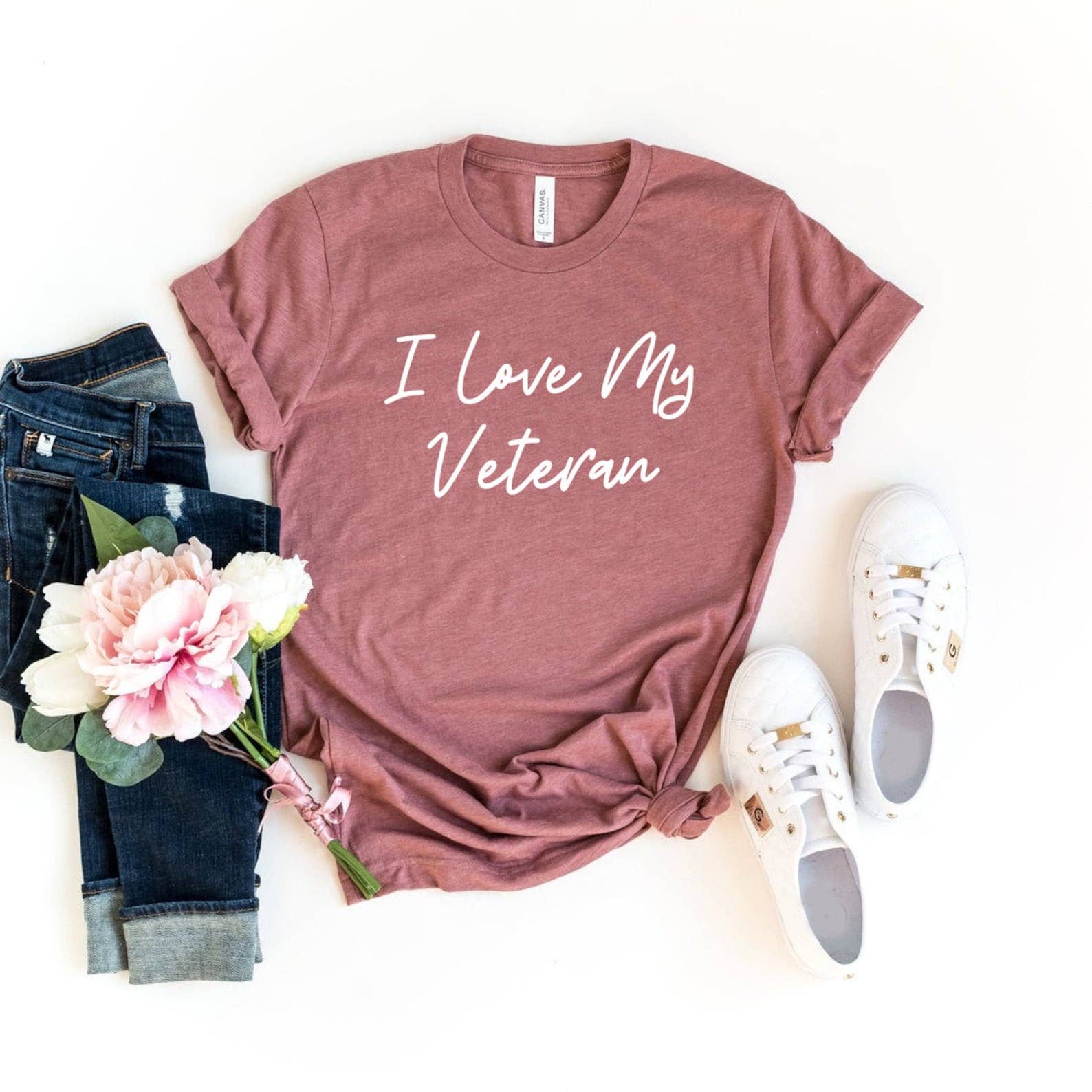 I Love My Veteran T-Shirt