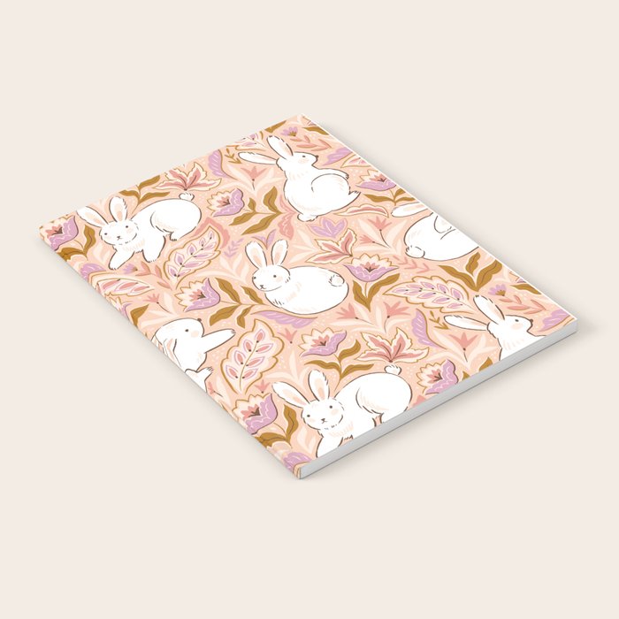 Funny bunny print Notebook Gallery Image 2