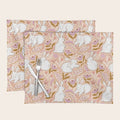 Funny bunny print Placemat Gallery Image 1