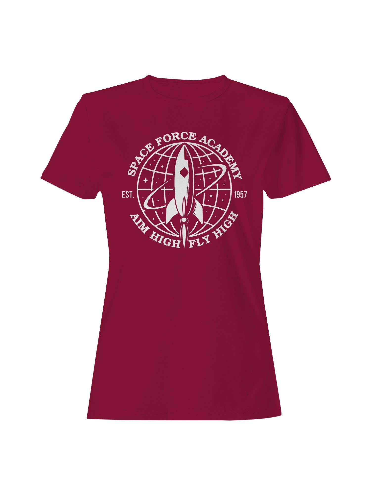 Space Force Academy Rocket Emblem Women's T-Shirt