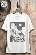Somewhere in the Wild West Graphic Top