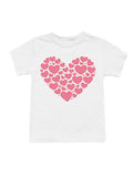 Heart Pattern Love Design Youth's T-Shirt