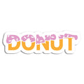 Donut Die-Cut Sticker