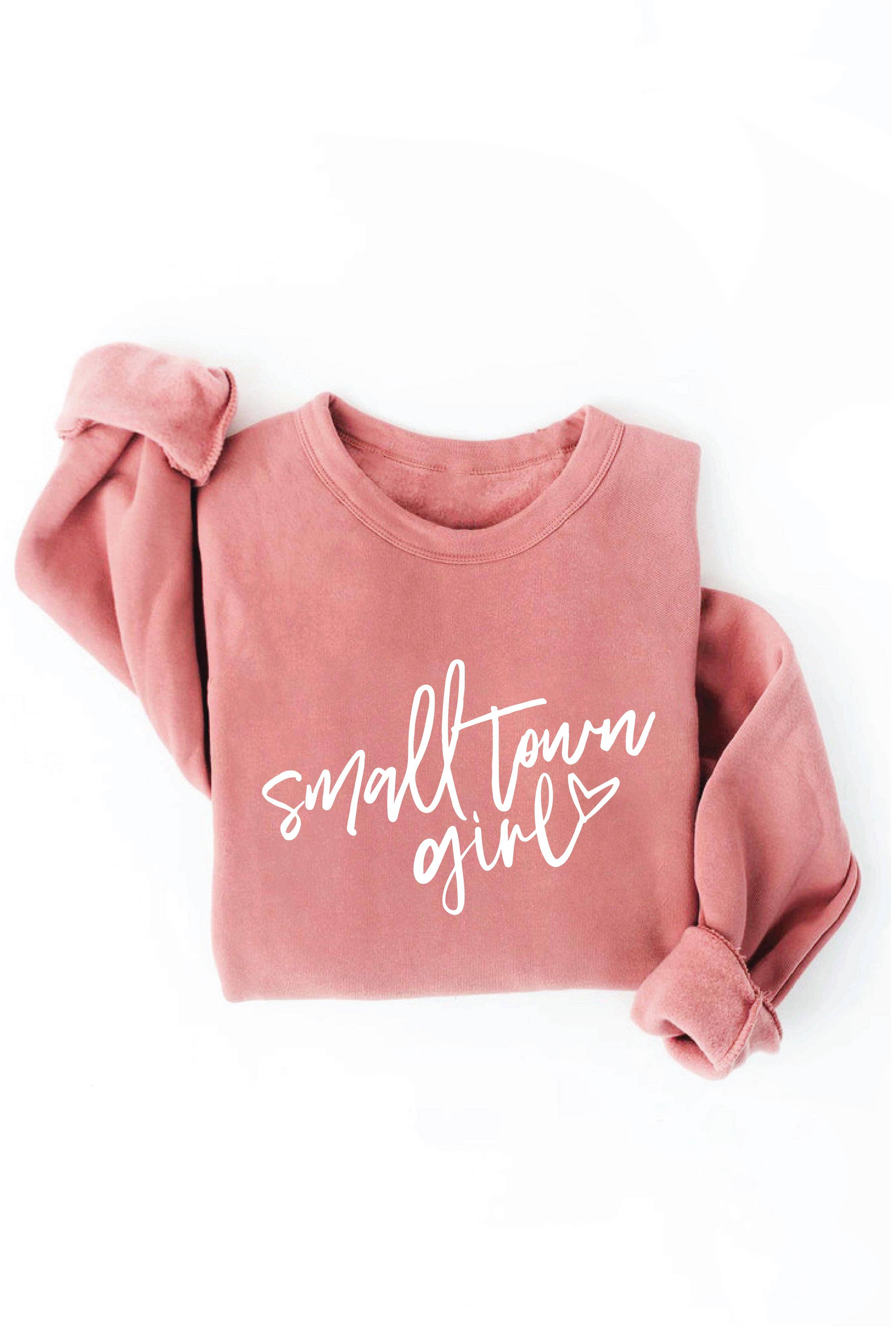 Small Town Girl  Graphic Sweatshirt