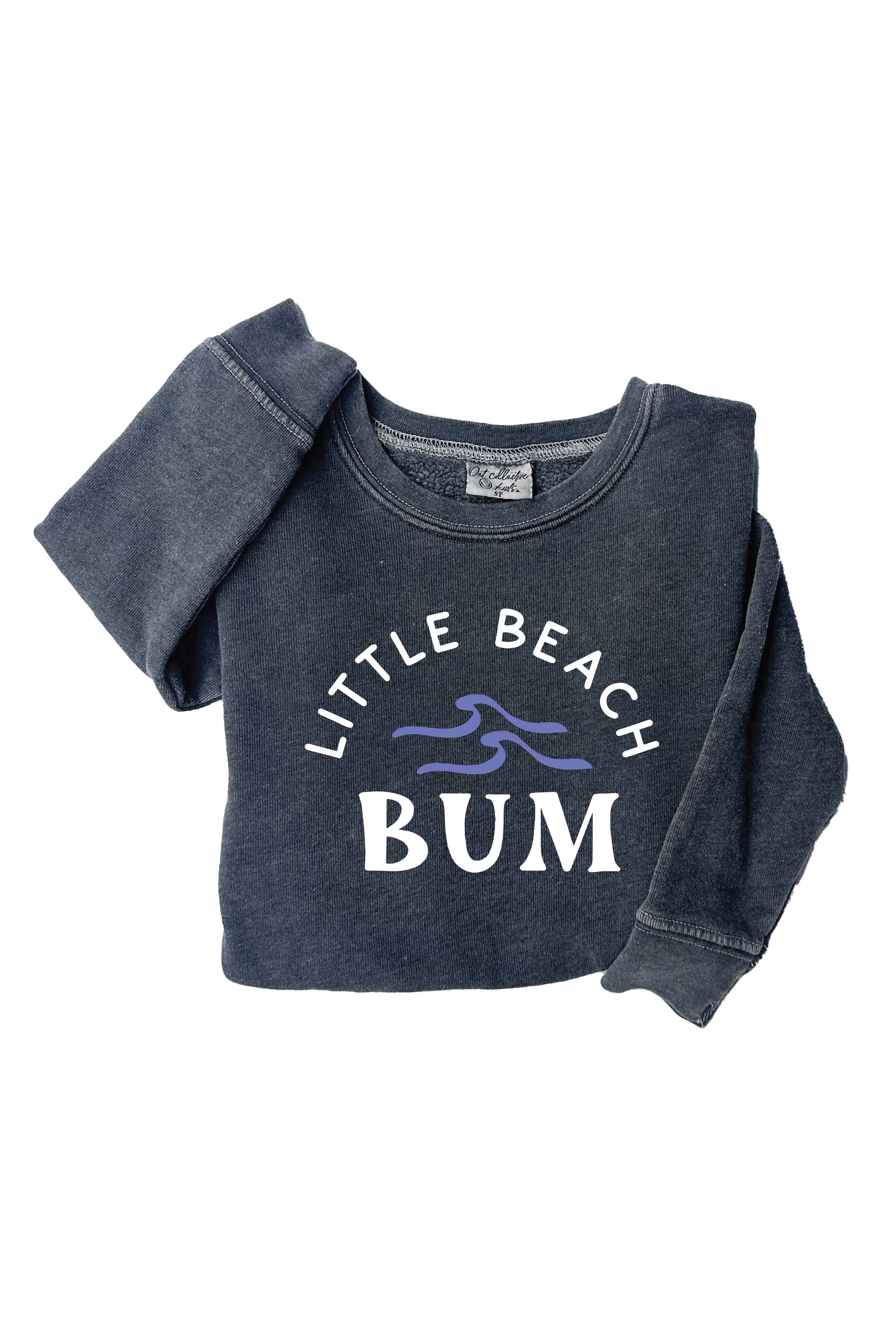 Little Beach Bum Toddler Mineral Graphic Sweatshirt