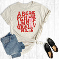 Valentine's Day Abc I Love You Graphic Tee