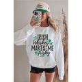 Irish Whiskey Make Me Frisky Graphic Sweatshirts