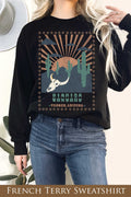 Sacuaro Cactus Graphix Terry Sweatshirts