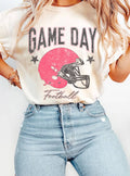 Game Day Football Graphic T Shirts