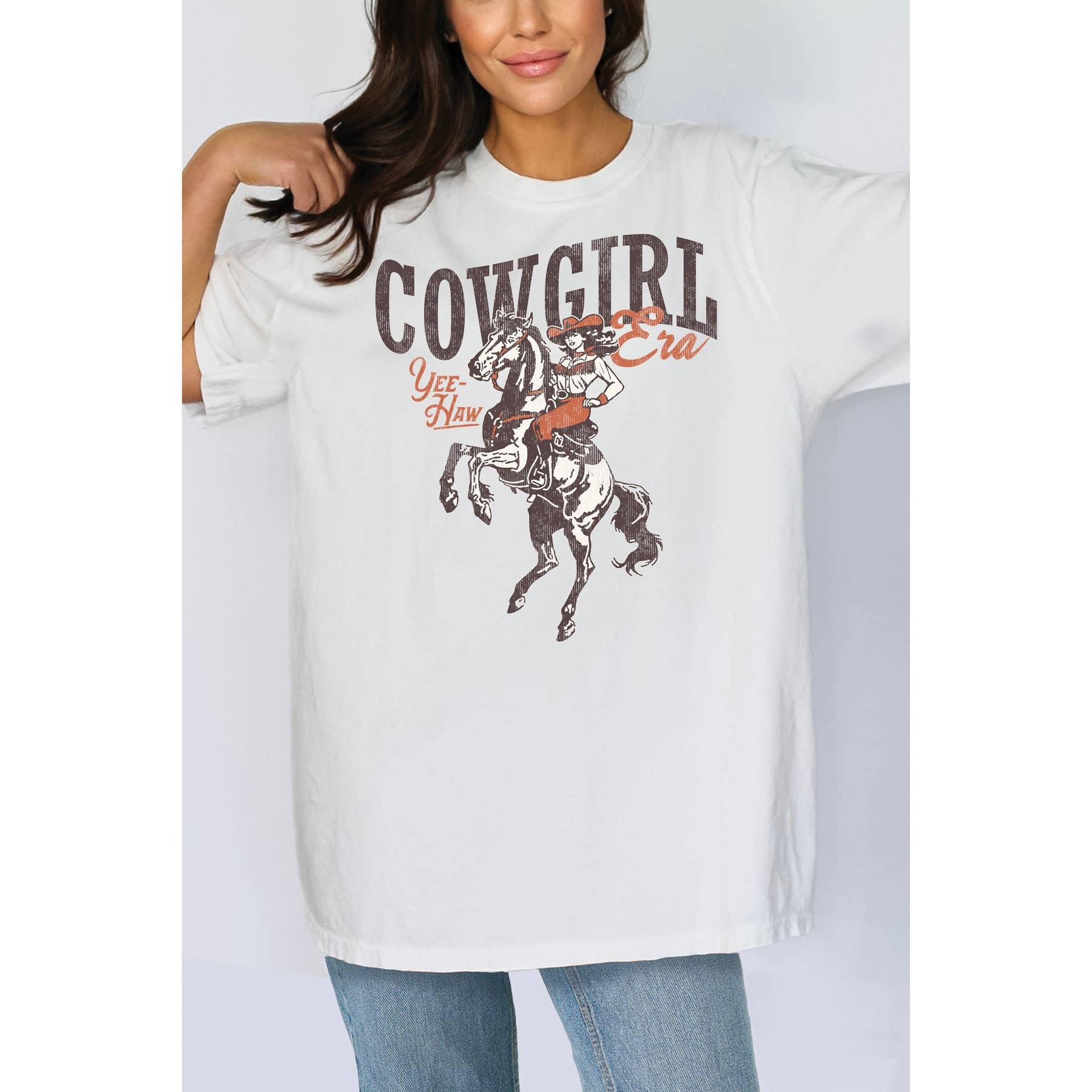 Cowgirl Era - Oversized Unisex T