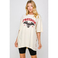 Freedom Vintage Graphic Oversized Tee