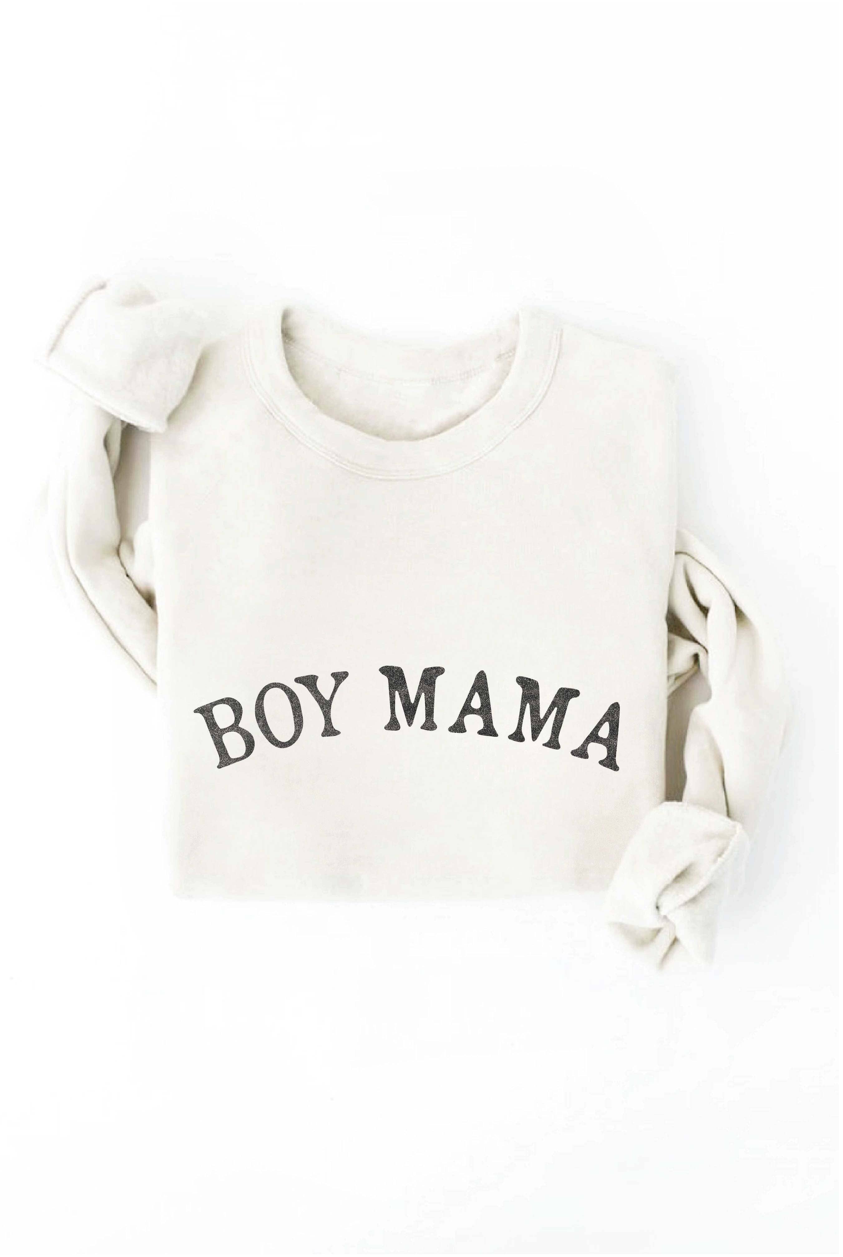 Boy Mama Graphic Sweatshirt