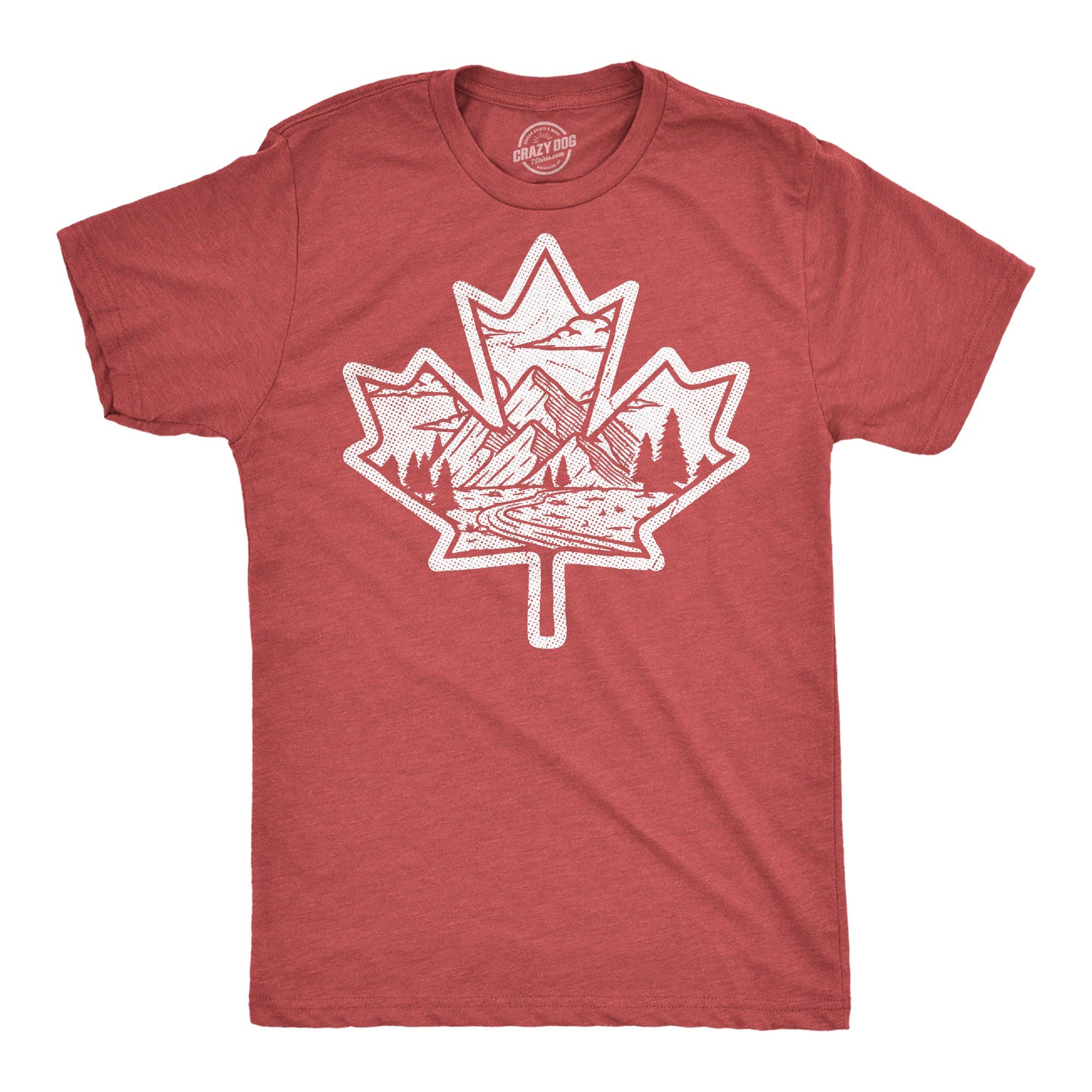 Canadian Maple Leaf Men's T Shirt