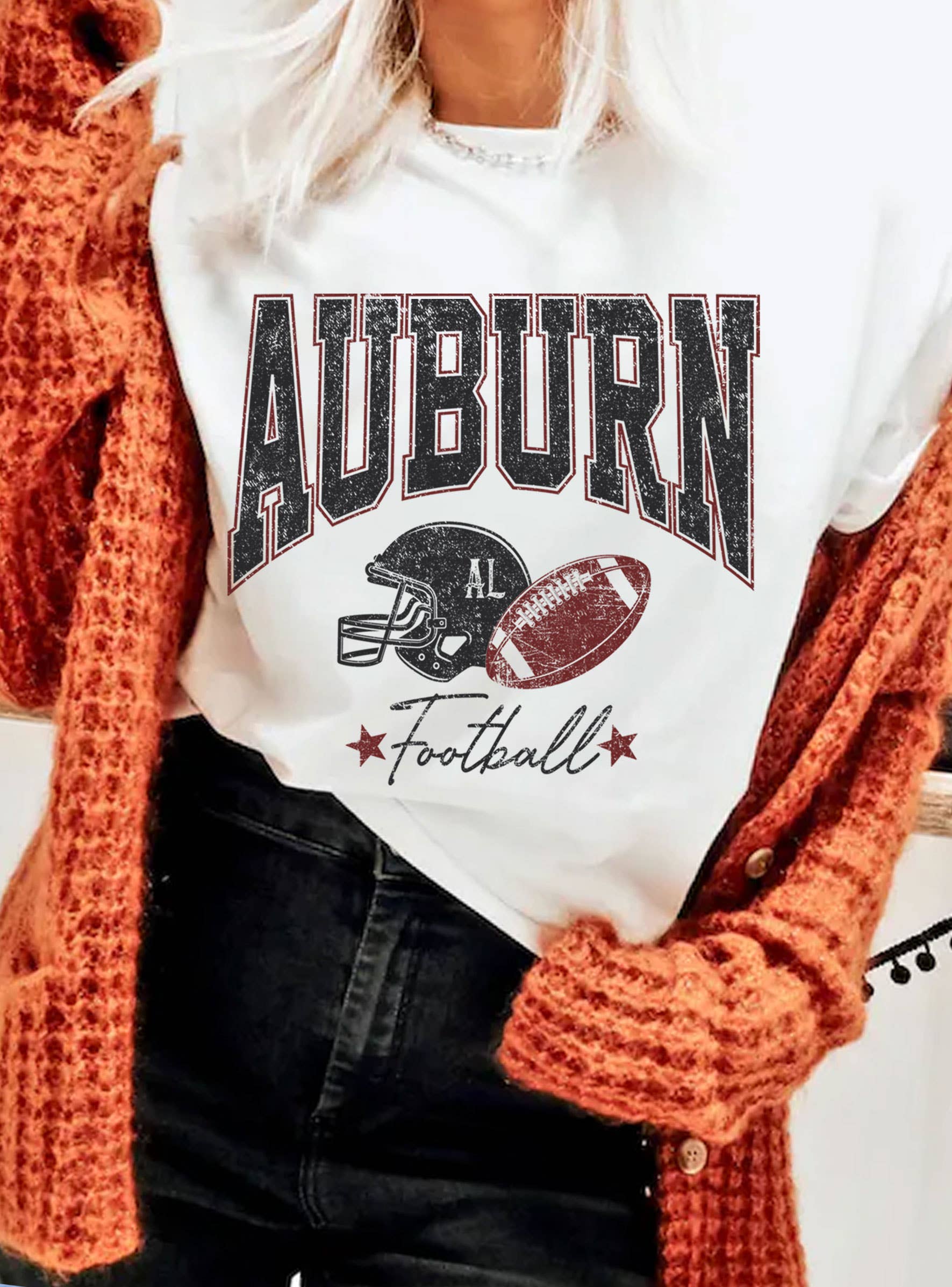 Auburn Football Graphic T Shirts