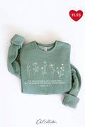 The Grass Withers Plus Graphic Sweatshirt