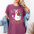 Teacher Goose, Funny, Coffee, First Day of School T-Shirt