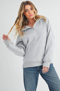 990DK Long Drea Half-Zip Hoodie 1