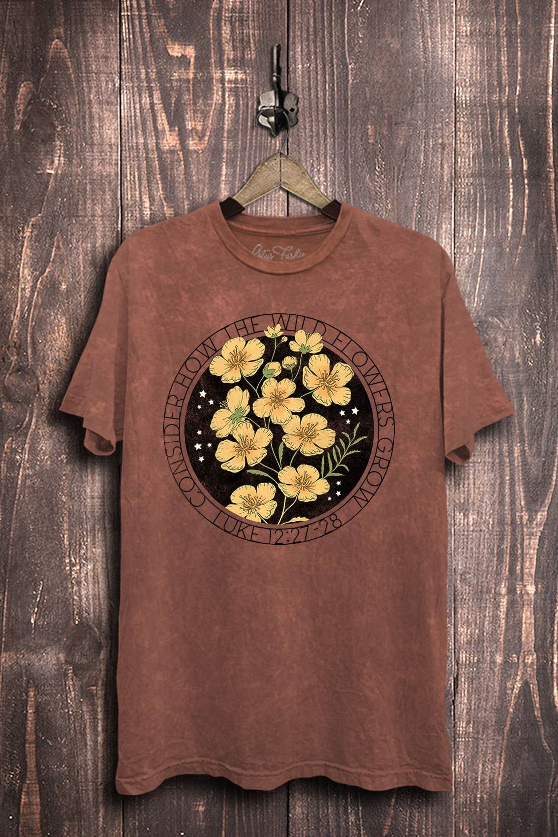 Consider How the Wild Flower Glow Graphic Top