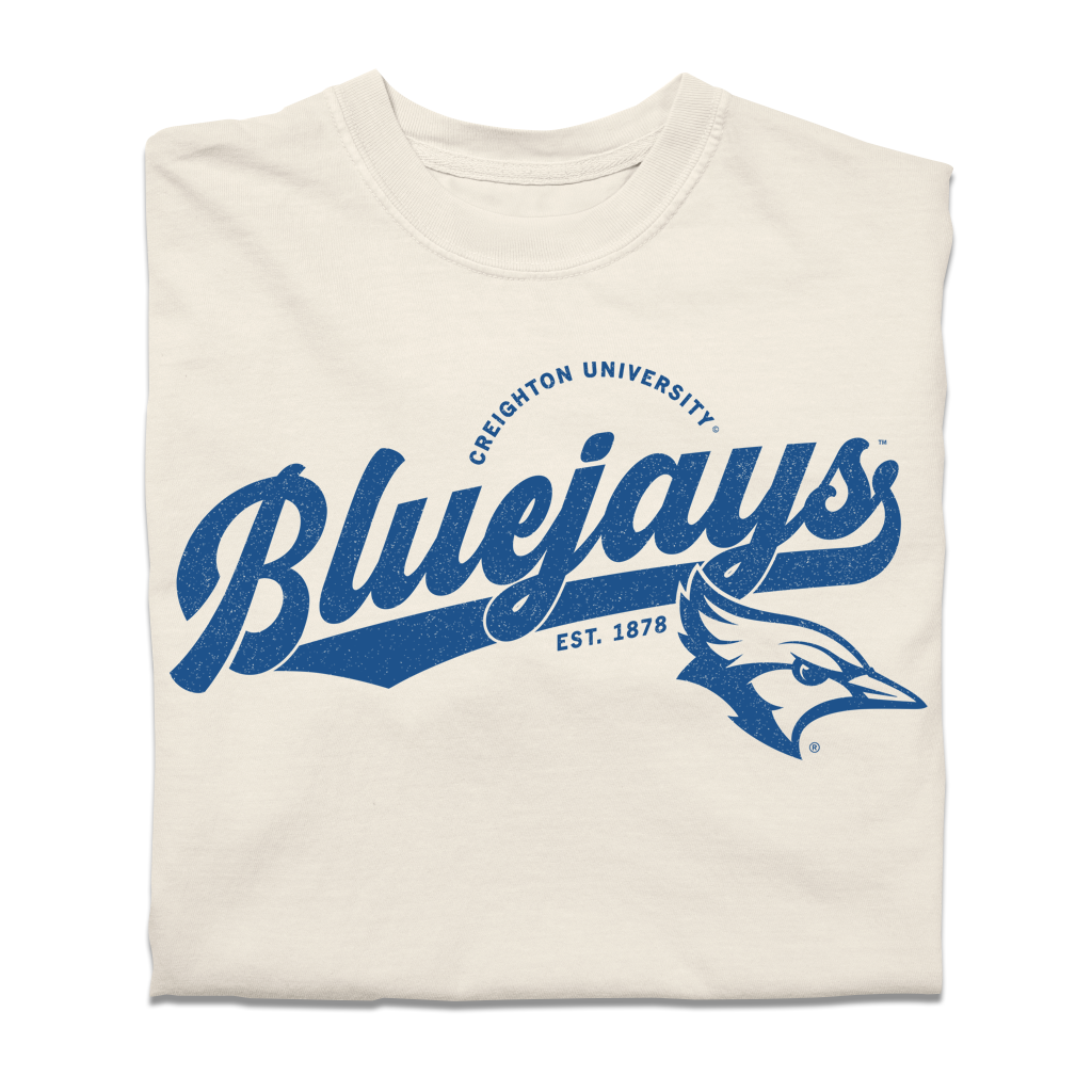 Bluejays Script Logo Heavyweight