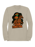 Yeehaw Terrestrial Alien Cowboy Women's Sweatshirt