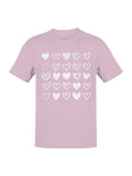Hand-Drawn Heart Patterns Set Men's T-Shirt