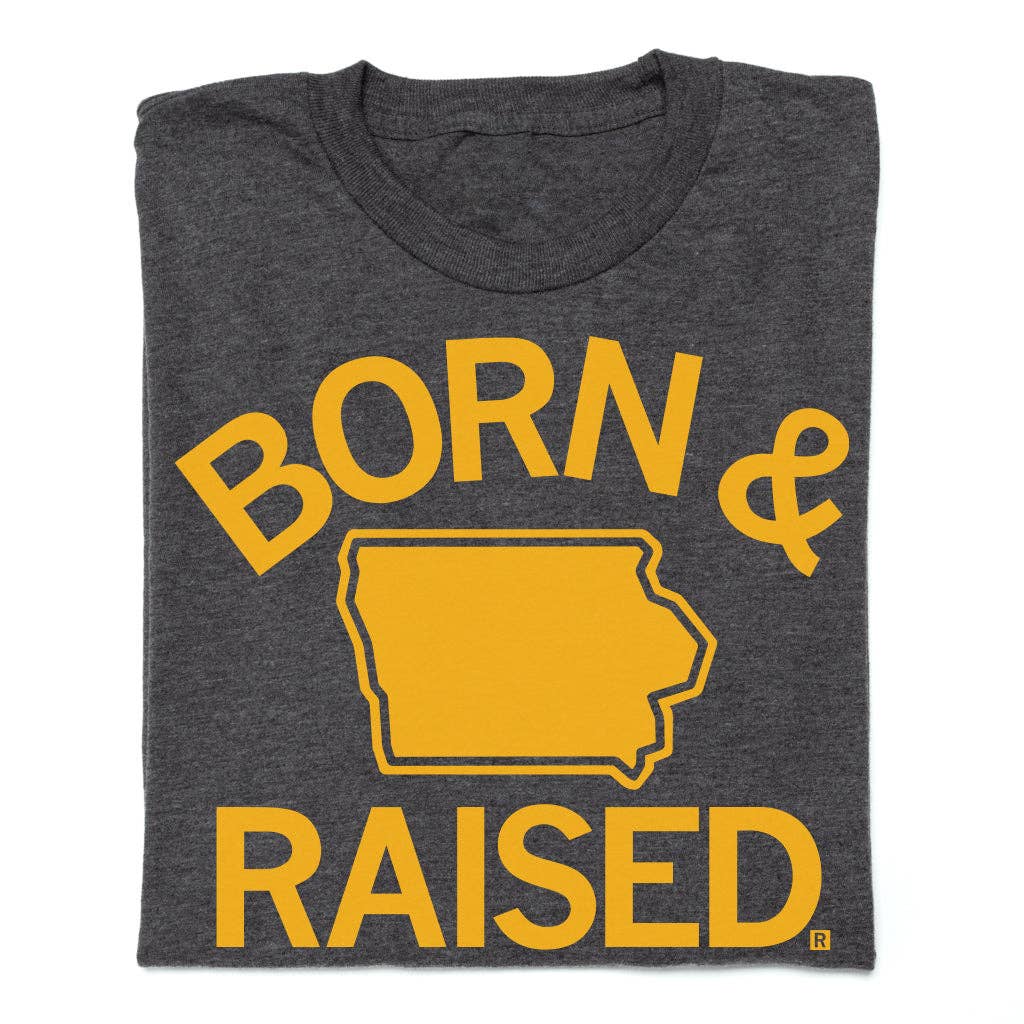 Ia Born & Raised Charcoal