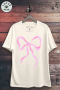 Pink Ribbon Graphic Top