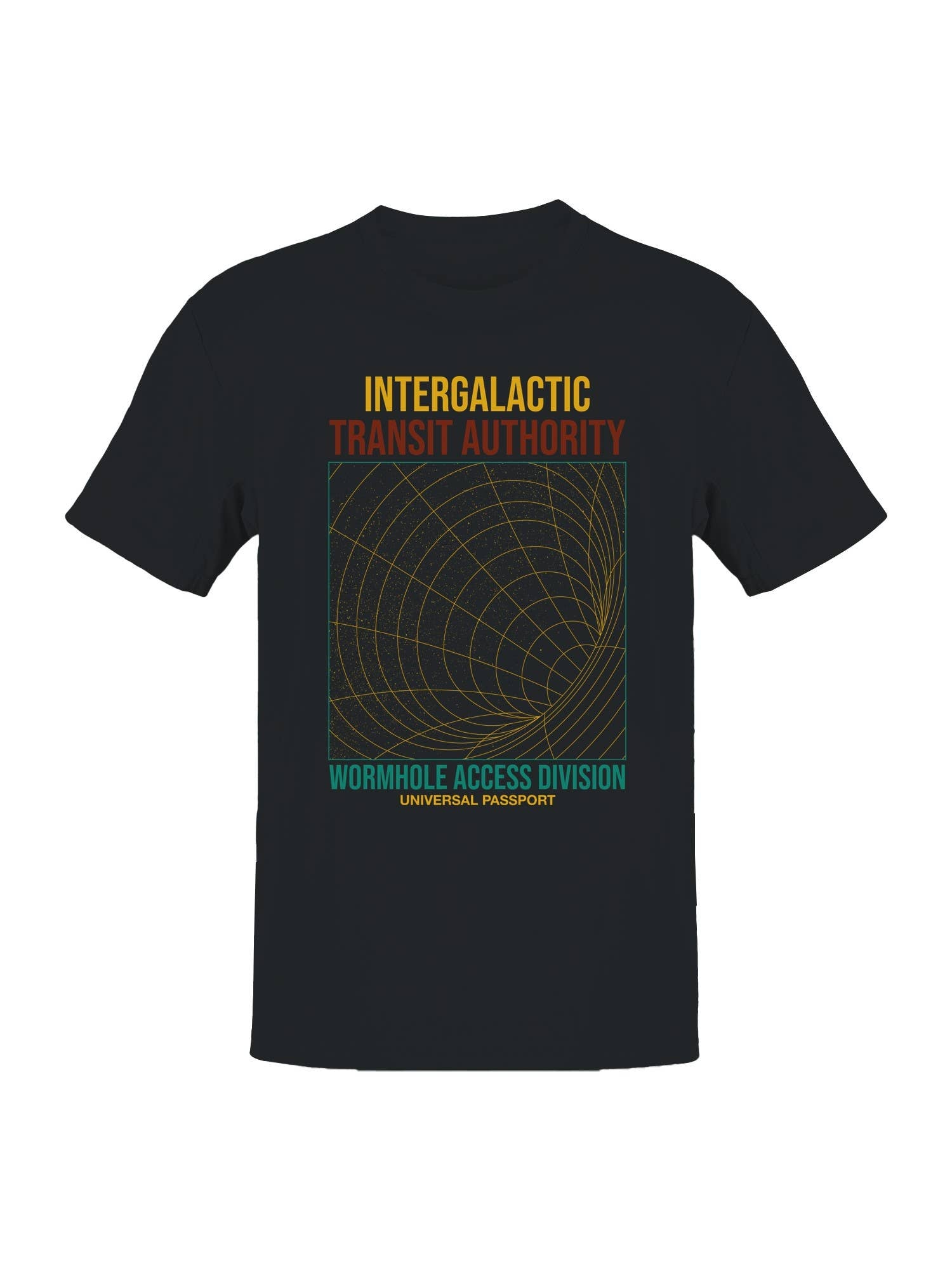 Intergalactic Transit Wormhole Access Men's T-Shirt