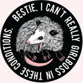 Bestie I Can't Really Girlboss Funny Sticker Decal