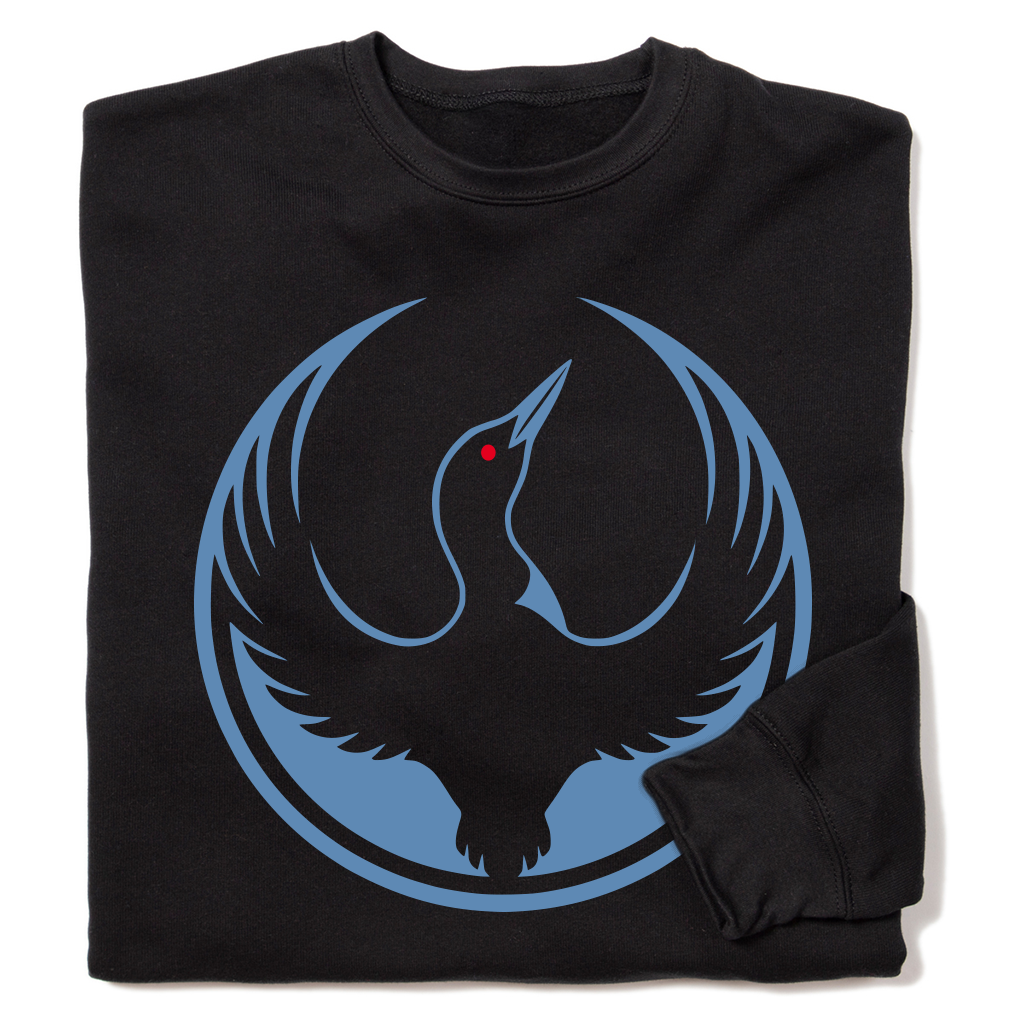 Rebel Loon Alliance Black Crew Sweatshirt