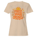Free Your Mind Retro Art Women's T-Shirt