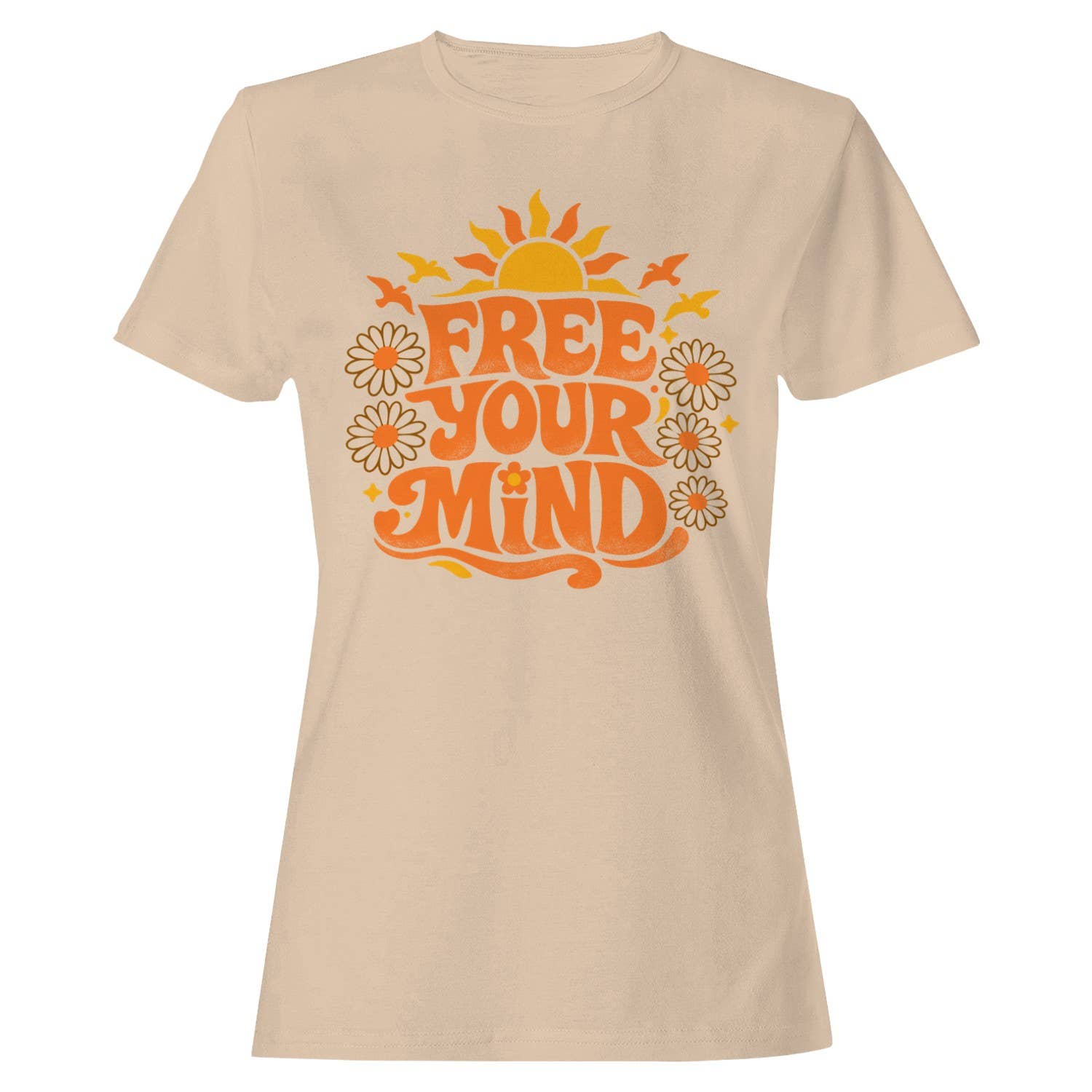 Free Your Mind Retro Art Women's T-Shirt