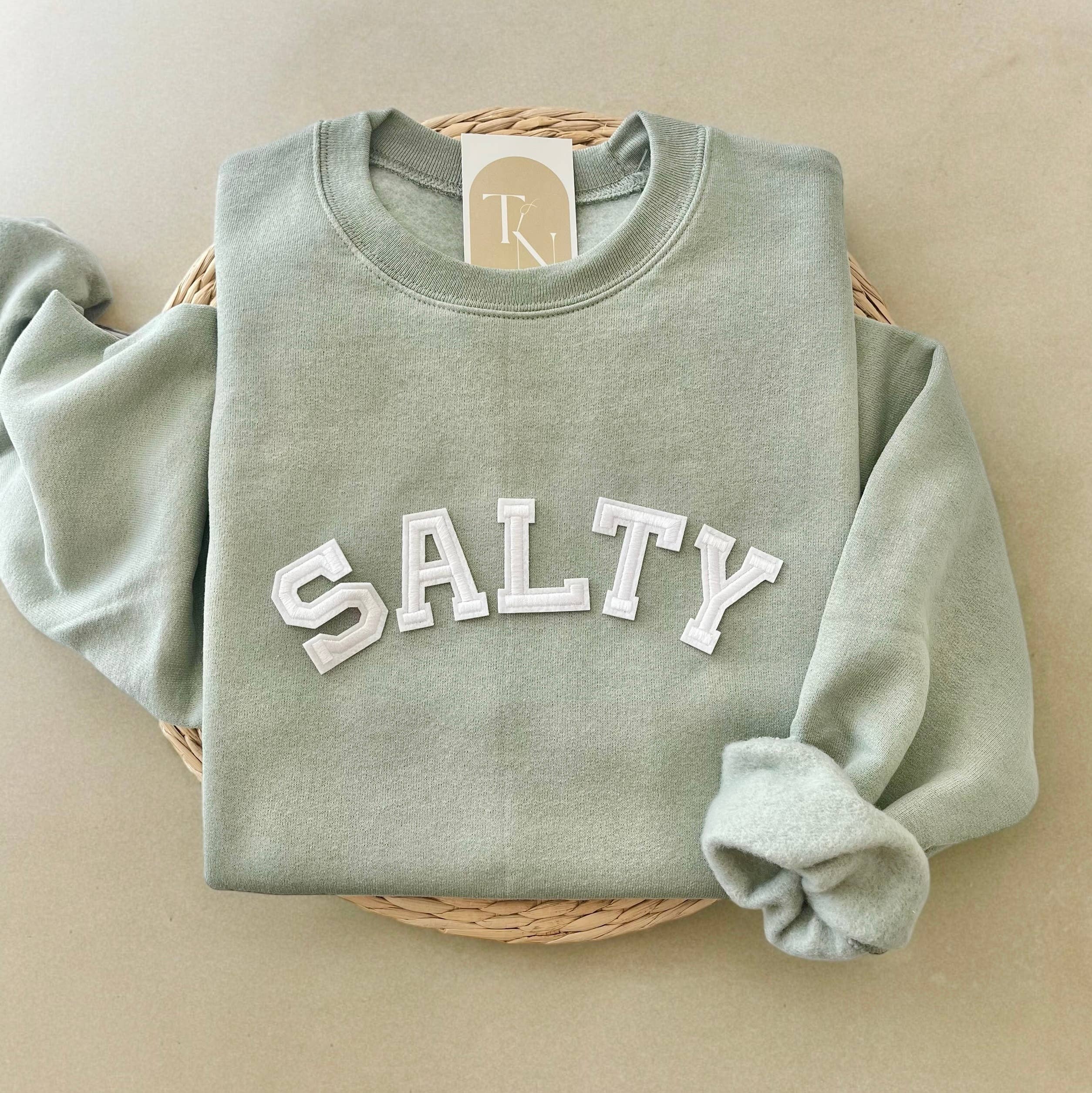 Salty Sweatshirt, Beach Sweatshirt, Christian Sweatshirt