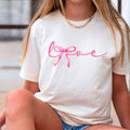 Love Coquette Bow Valentine Graphic Tee | Gildan