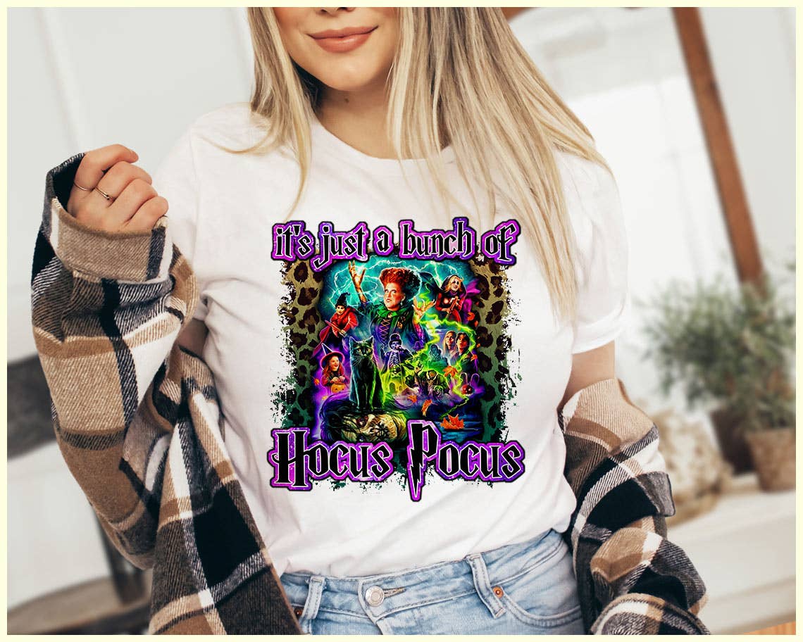 It's Just A Bunch of Hocus Pocus - Cute Halloween Shirt